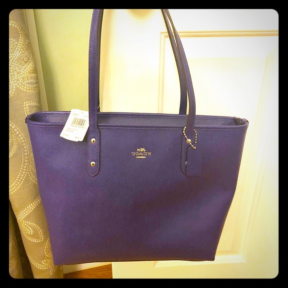 coach city tote bag